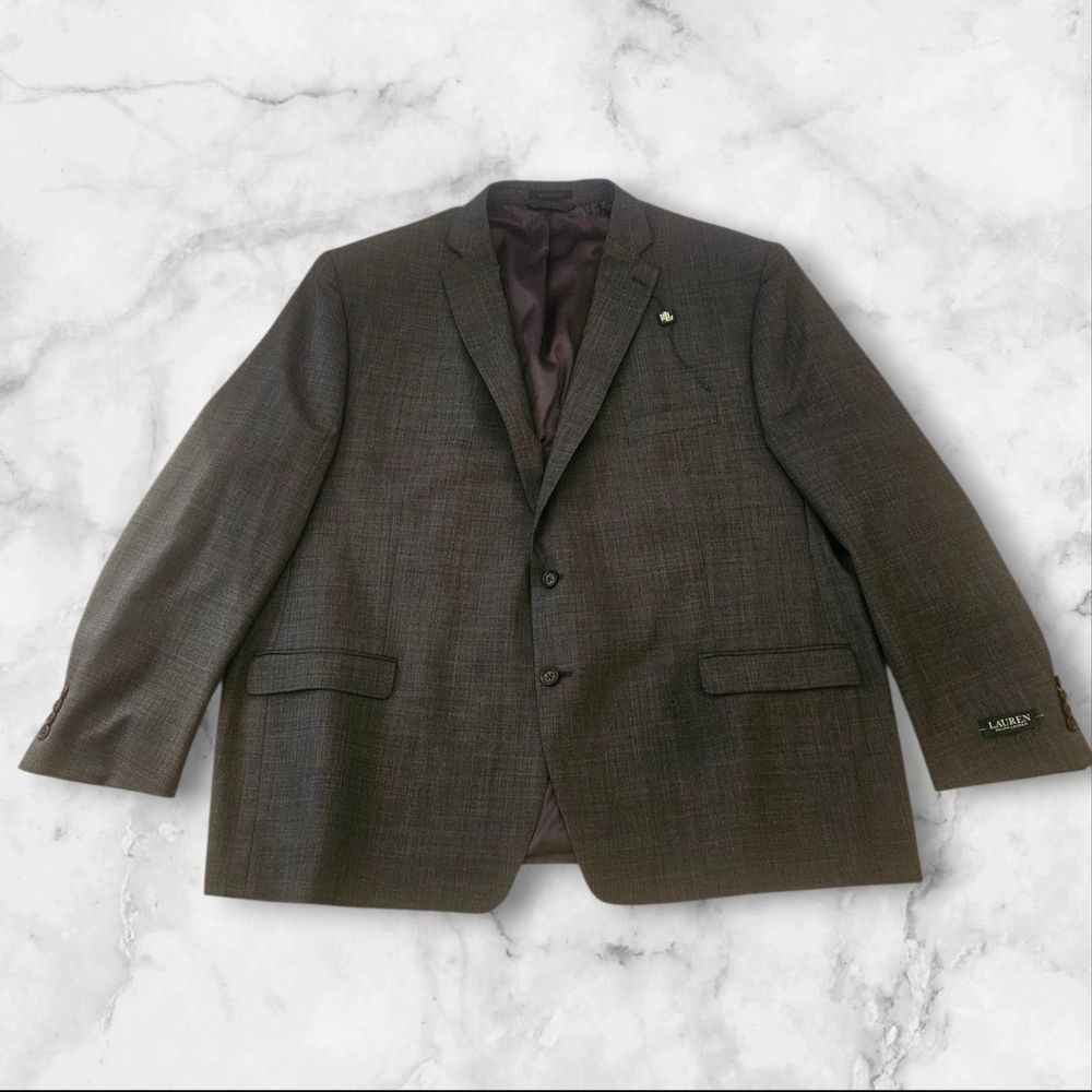 Lauren Ralph Lauren 100% Wool Blazer 58R Loomis NWT